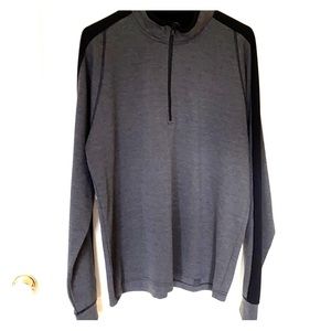 Hawke and Co Quarter Zip Size L
